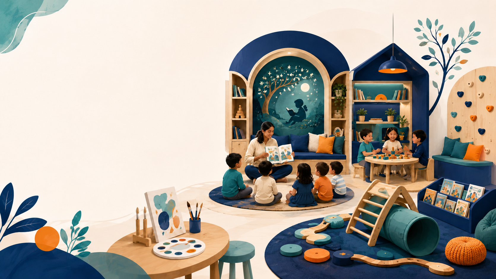 Storytime and activity classroom for children